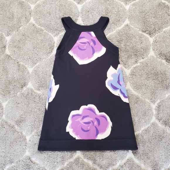 SOLD Marc by Marc Jacobs Black Floral Knit Mini Dress - Picture 2 of 8